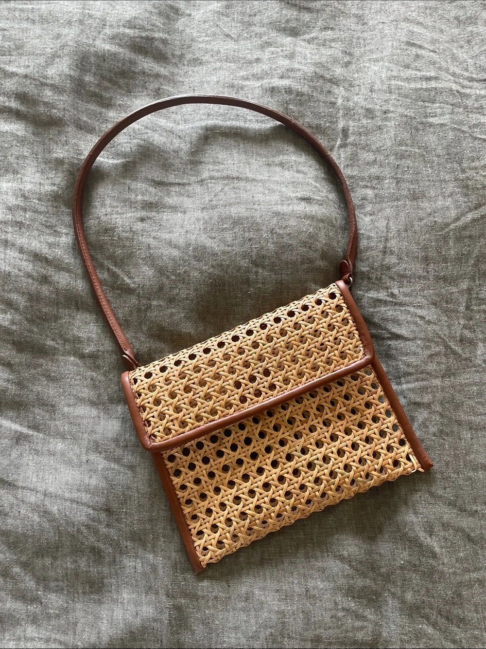 Rose Gold Crystal Envelope Clutch